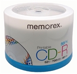 200 Pack Memorex White Inkjet CD-R (PH)