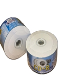 100 LSK MEDIA CD-R 52X WHITE INKJET PRINTABLE(PRINTABLE HUB)