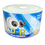 50  LSK Media CD-R White Inkjet  Printable(Printable Hub)