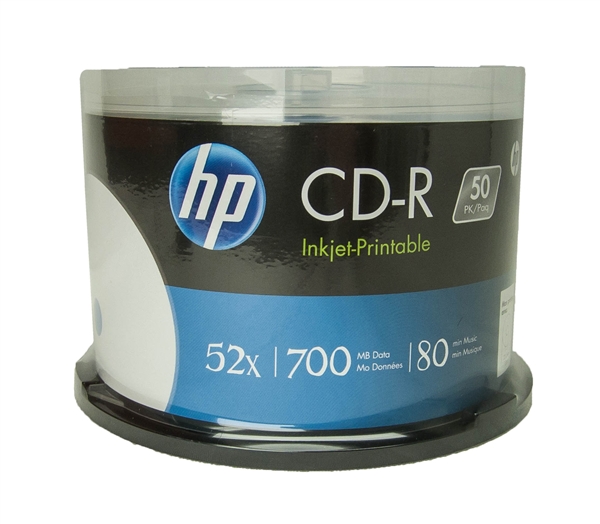 HP White Inkjet CD-R