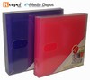 Slim CD/DVD Storage File (Holds 12 disks)