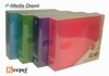CD/DVD Binder with Color Case (Holds 20 disks)