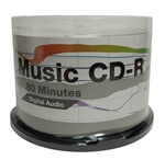 50 Pack PiData Digital Audio Music CD-R (Memorex Spec)