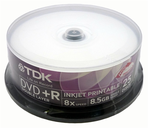 tdk-white-inkjet-printable-dvd-r-dual-layer